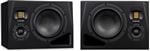 Adam Audio A8H 8" Active 3-Way Studio Monitors Stereo Pair Front View